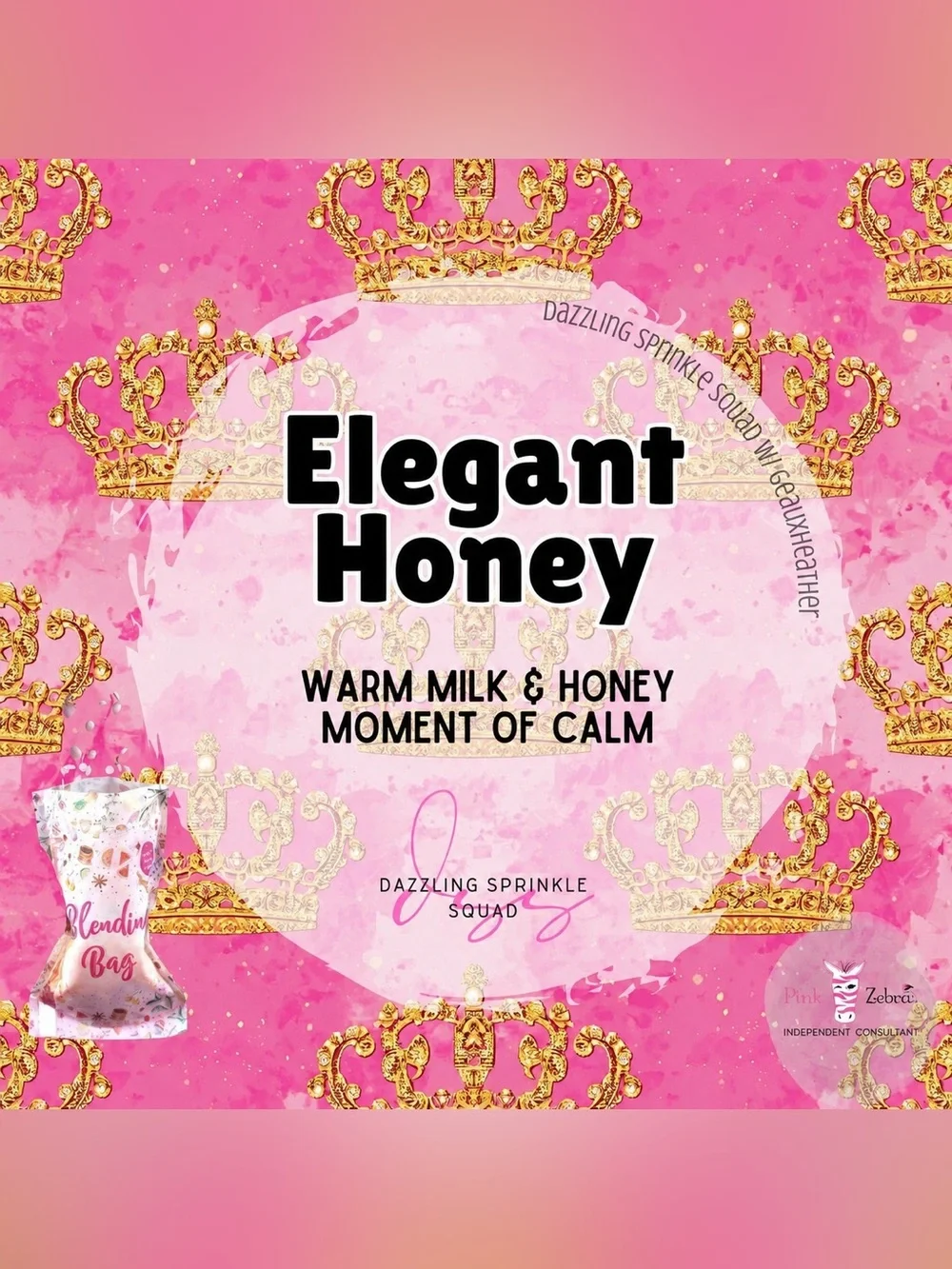 Pink Zebra Elegant Honey Blend